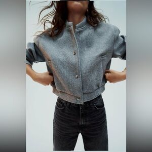 Zara bomber jacket size medium